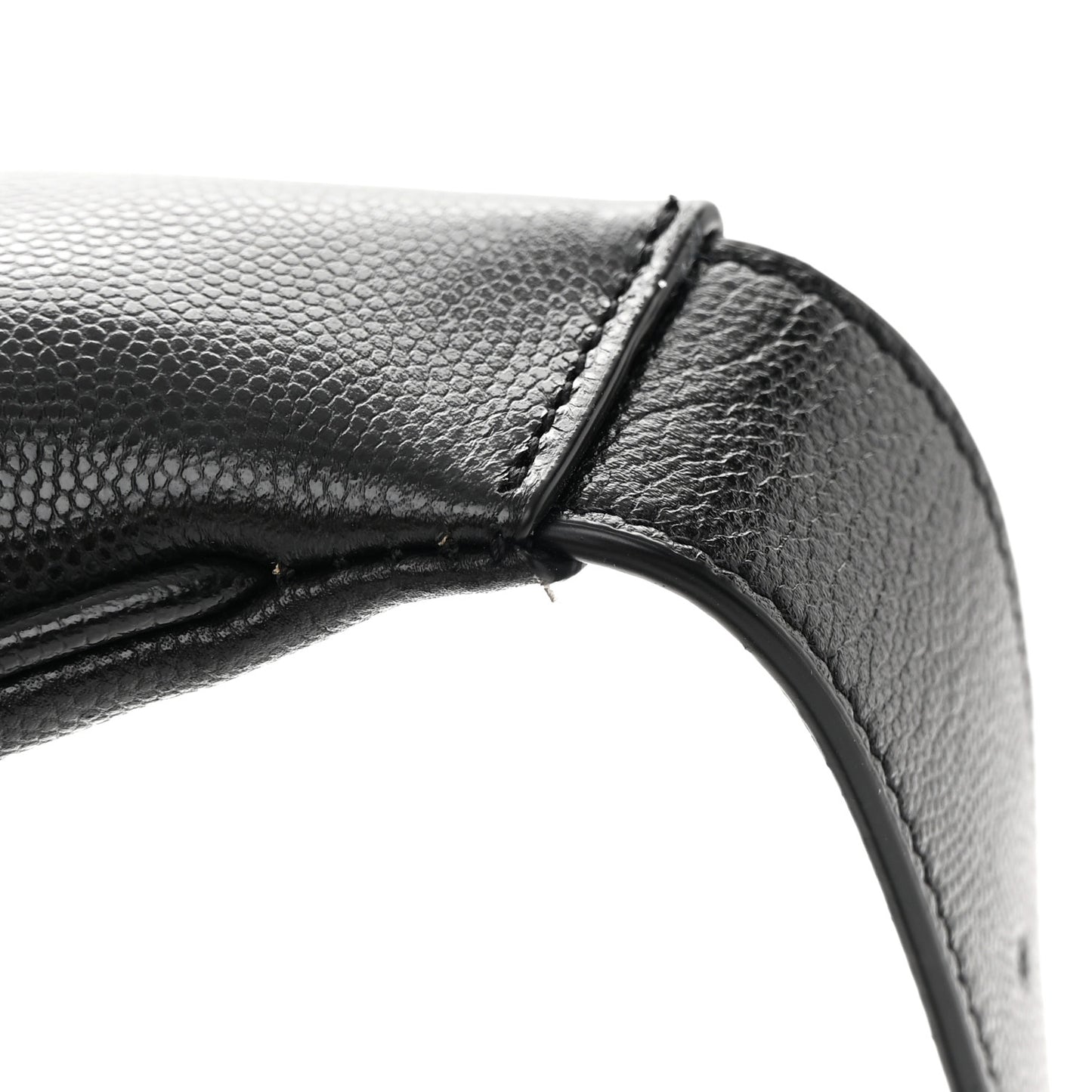 Grain De Poudre Monogram Belt Bag Black
