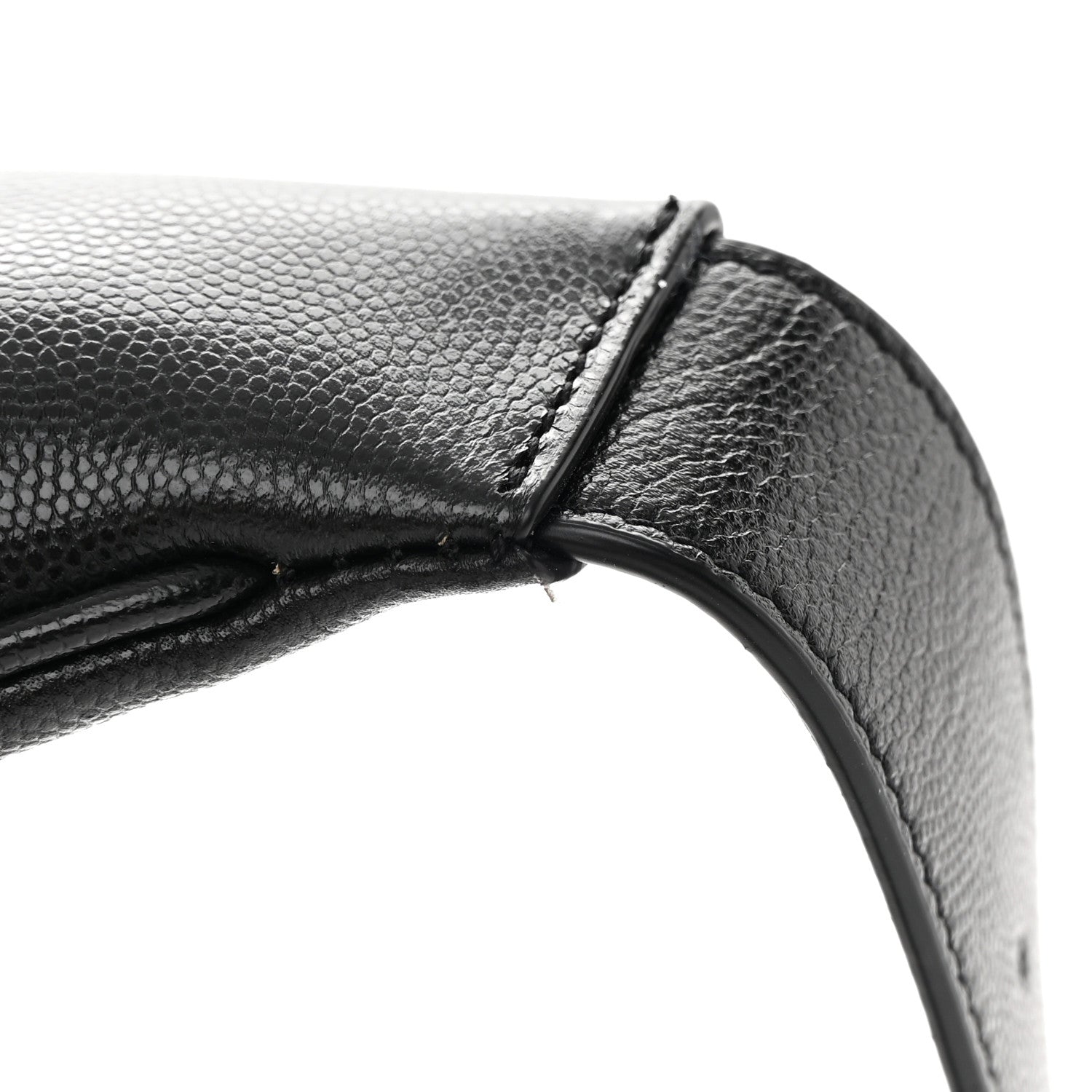 Saint Laurent Grain De Poudre Monogram Belt Bag Black 11 of 12