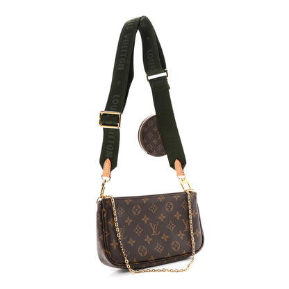 Louis Vuitton Monogram Multi Pochette Accessories Kaki 3 of 11