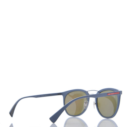 Prada Acetate Sunglasses SPS 04S Blue Spec 4 of 9