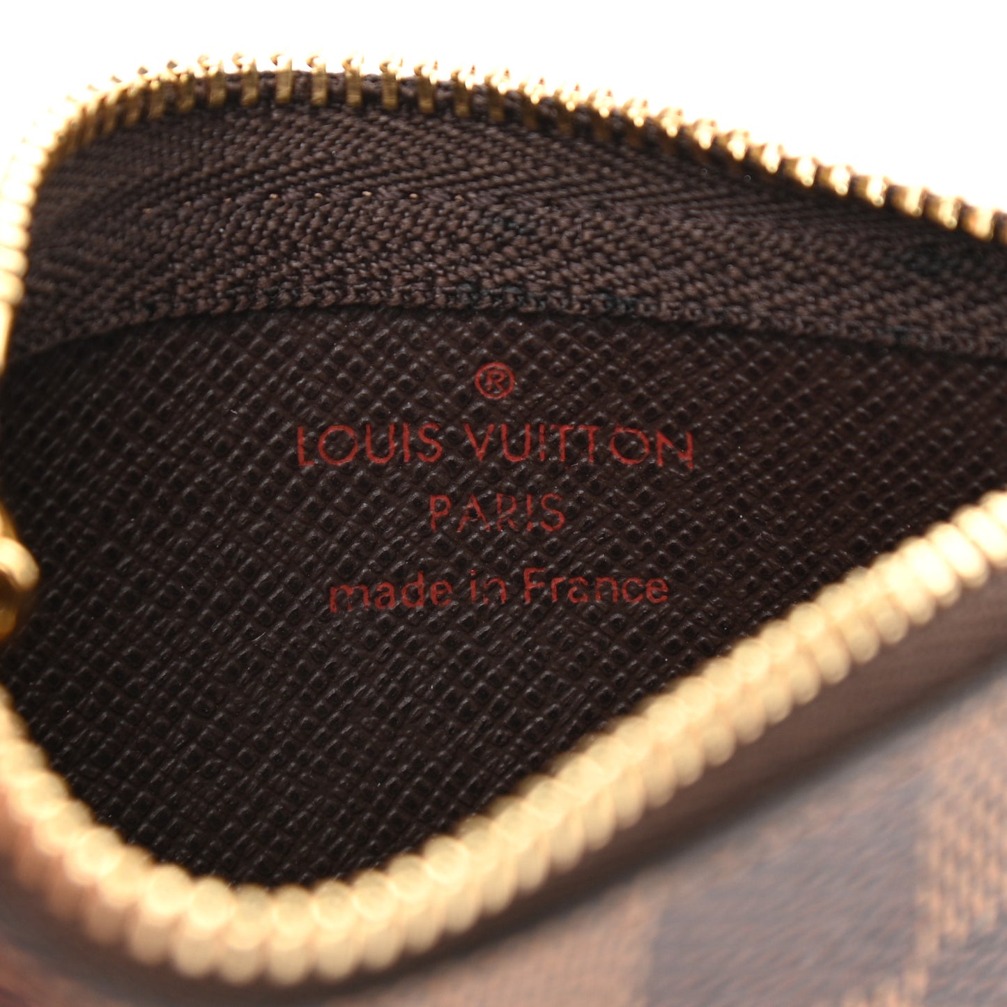 Damier Ebene Key Pouch