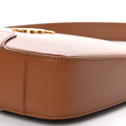 Burberry Smooth Calfskin TB Shoulder Bag Warm Tan 8 of 9