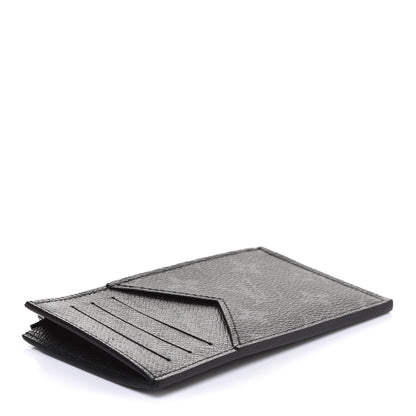 Louis Vuitton Monogram Eclipse Taiga Coin Card Holder 4 of 7