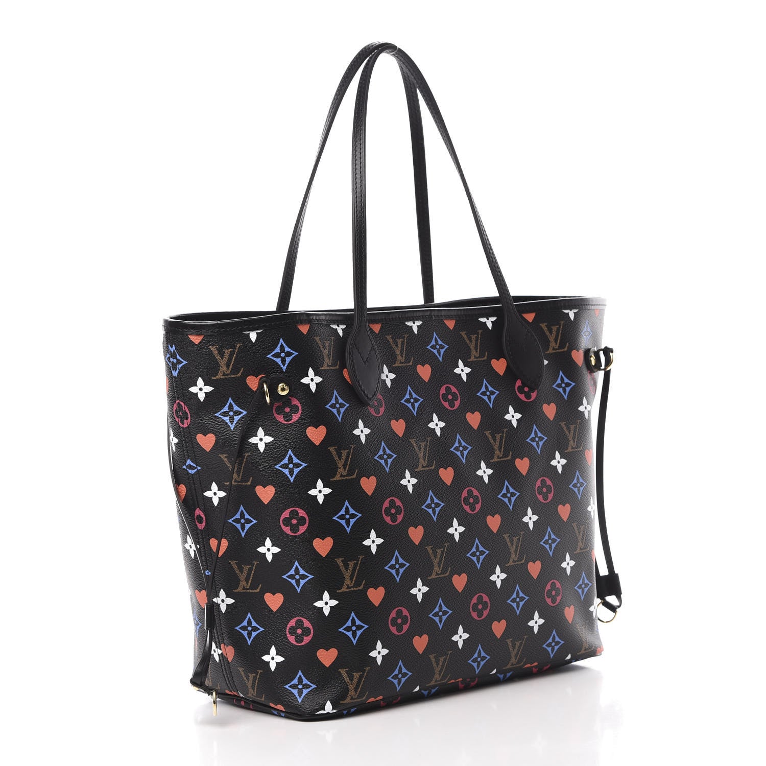 Louis Vuitton Game On Neverfull MM Black 3 of 10