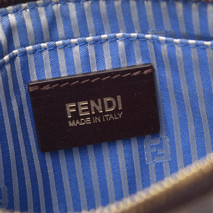 Fendi Zucca Spalmati American Flag Pochette Tobacco 6 of 9