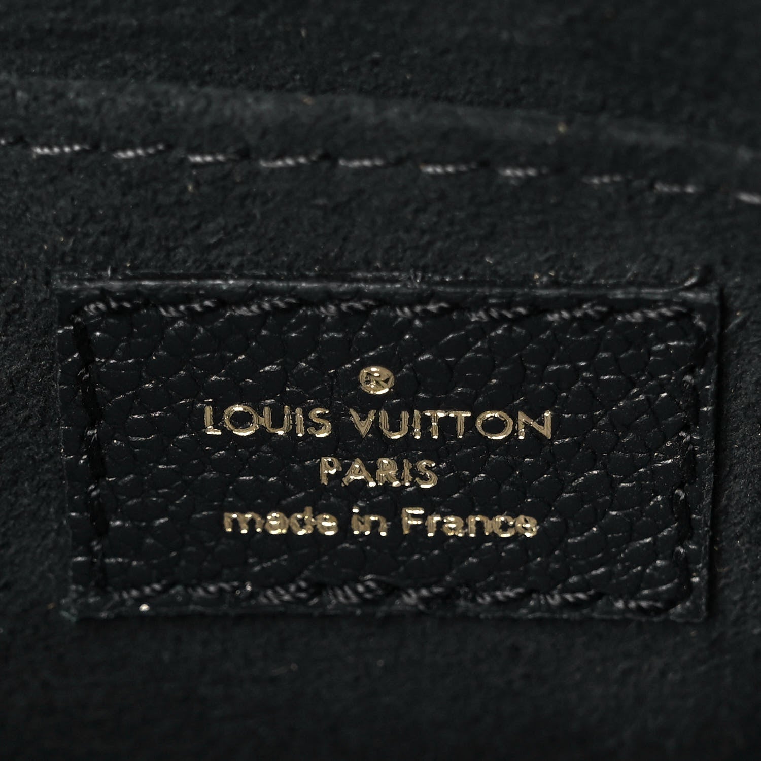 Louis Vuitton Empreinte Monogram Giant Petit Sac Plat Black 6 of 8