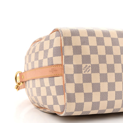 Louis Vuitton Damier Azur Speedy Bandouliere 25 9 of 14