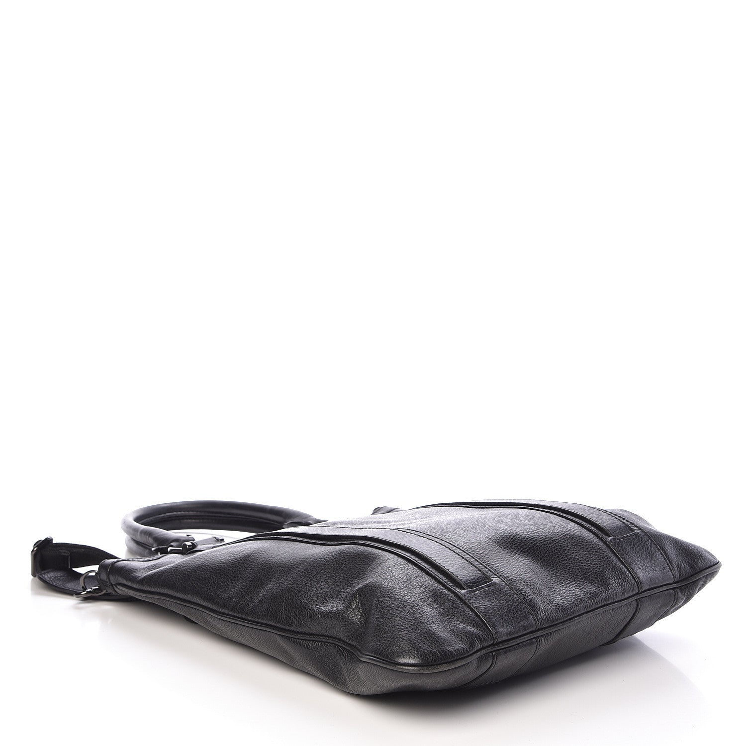 Burberry Grainy Calfskin Tote Black 5 of 17