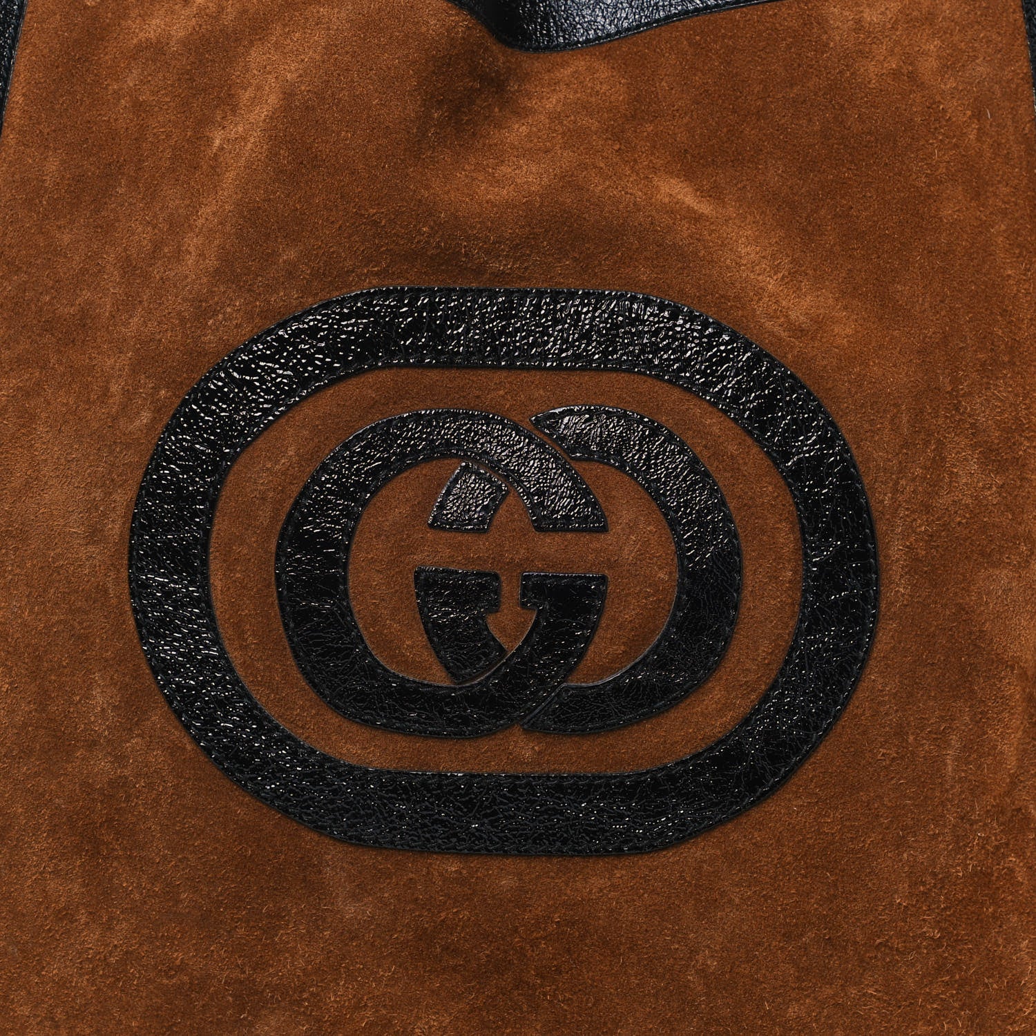 Gucci Suede Large Ophidia Vertical Shopping Tote Chestnut 7 of 11