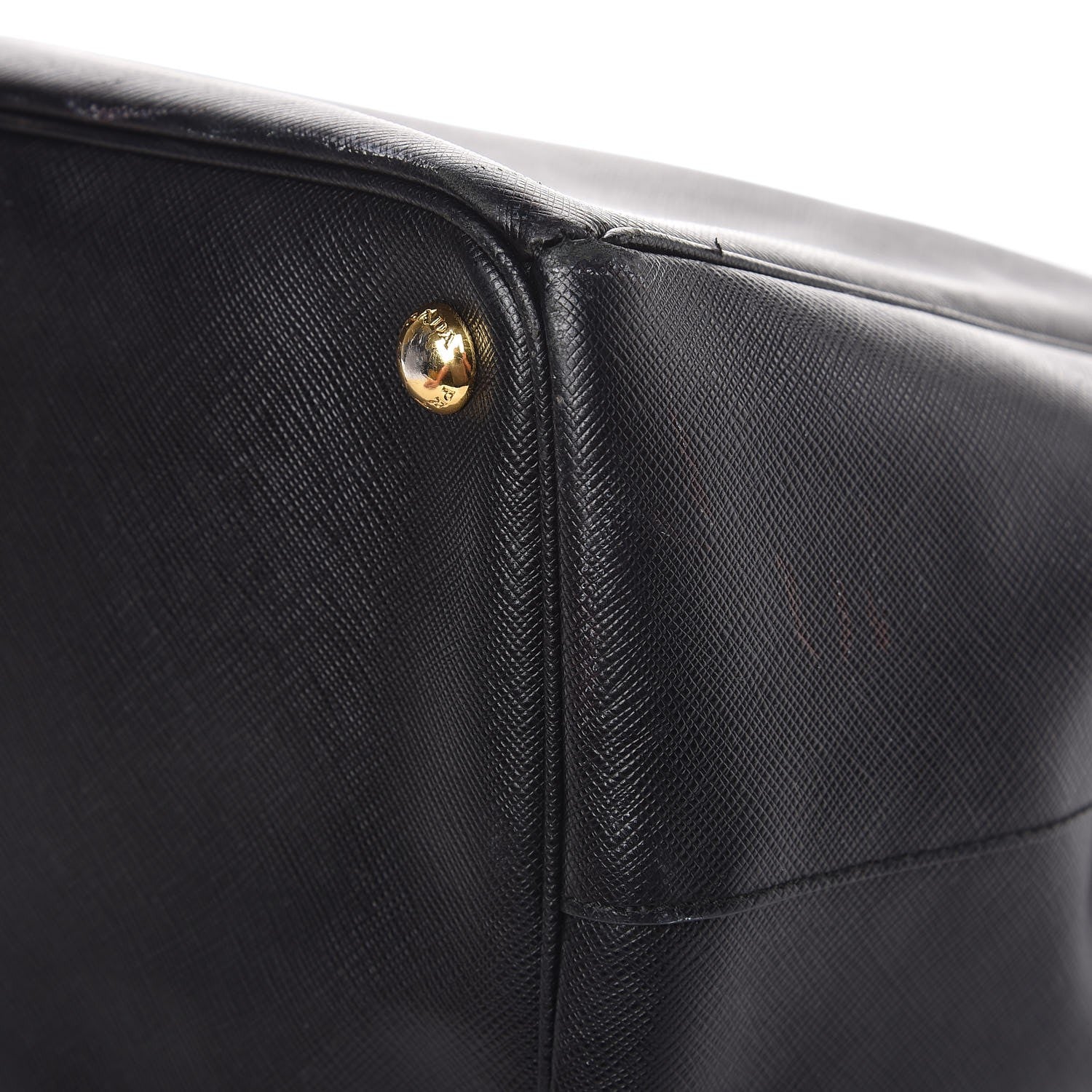 Prada Saffiano Lux Extra Large Galleria Double Zip Tote Black 10 of 19