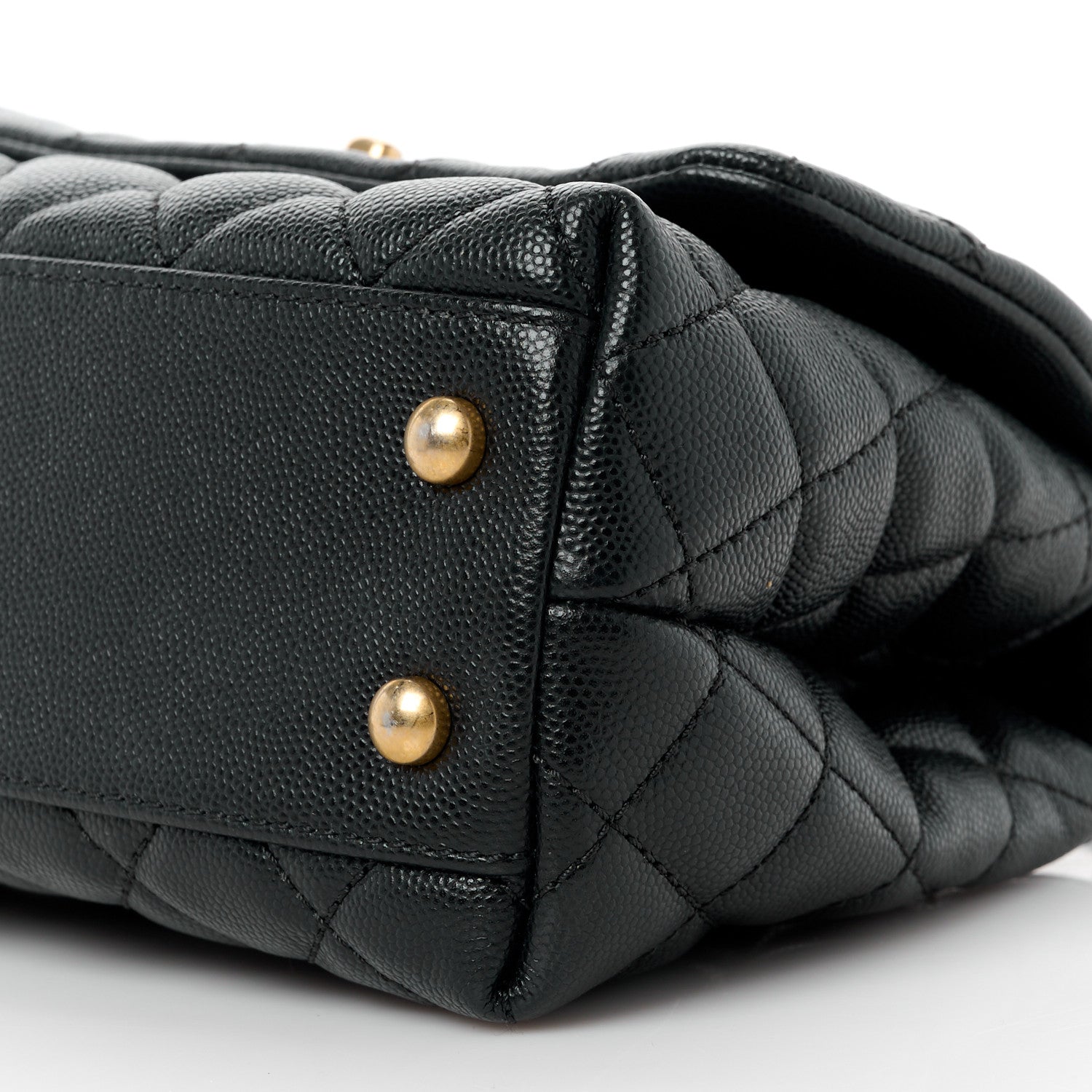 Chanel Caviar Quilted Mini Coco Handle Flap Black 11 of 12