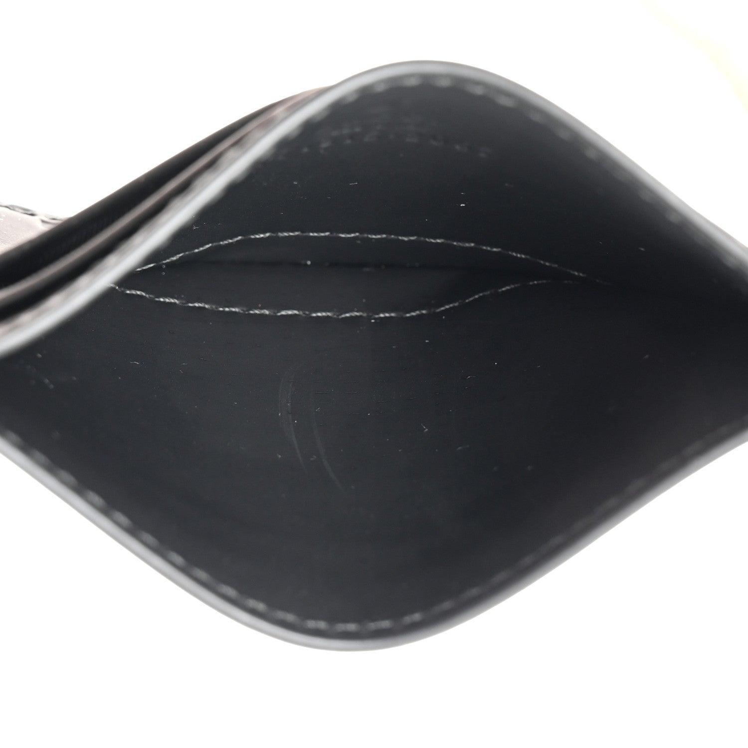 Gucci Rubber Effect GG Embossed Card Holder Black 5 of 7