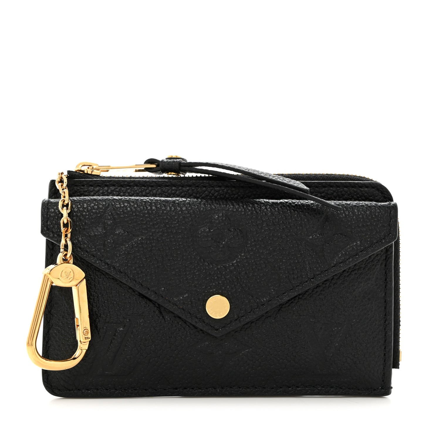 LOUIS VUITTON Empreinte Recto Verso Card Holder Black