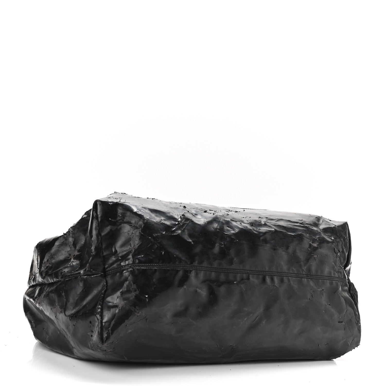 Chanel Vinyl XL Coco Cabas Black 4 of 15