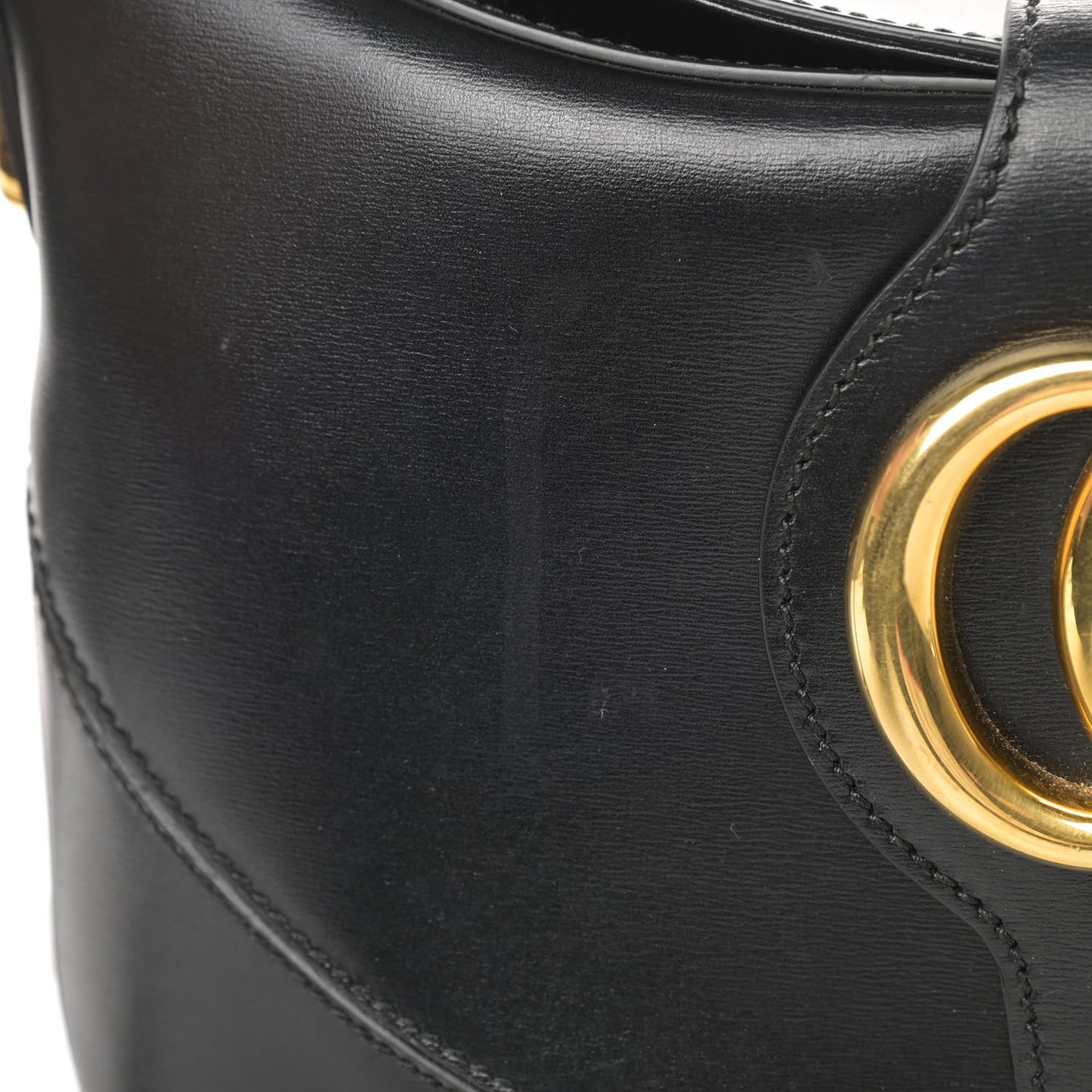 Calfskin Medium Arli Shoulder Bag Black