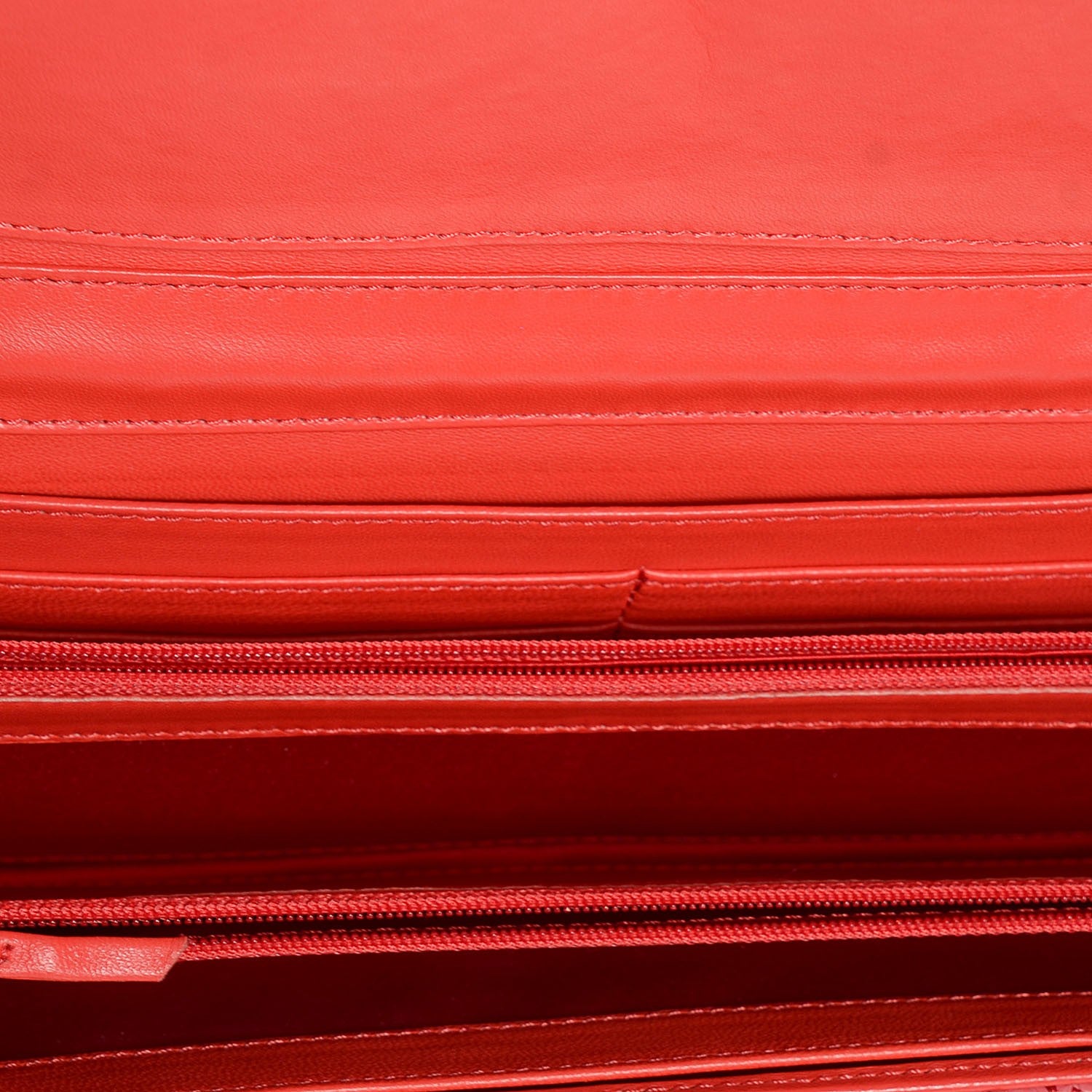 Chanel Matte Snakeskin Ultimate Stitch Flap Clutch With Chain Red 5 of 8