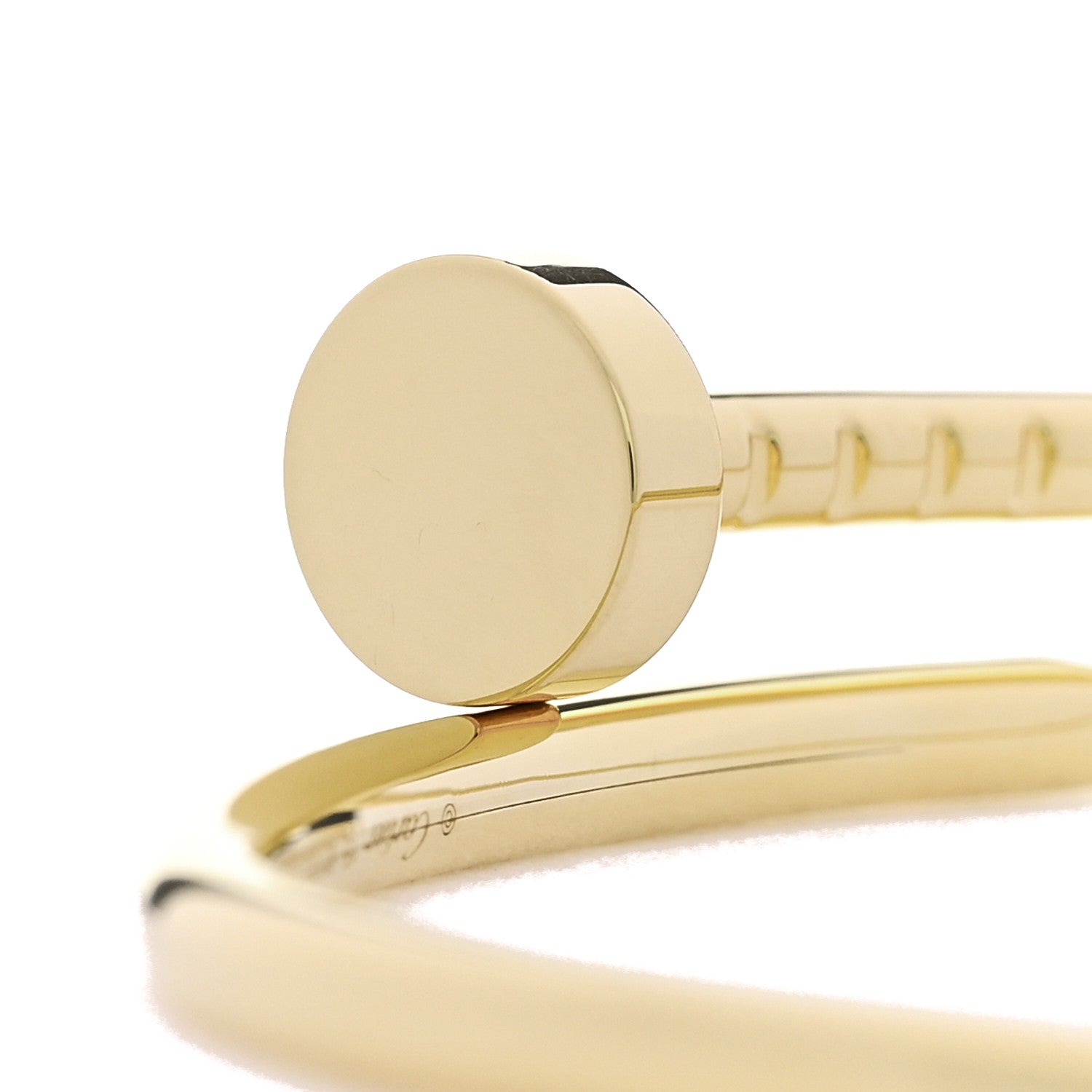 Cartier 18K Yellow Gold Small Juste Un Clou Bracelet 15 4 of 5