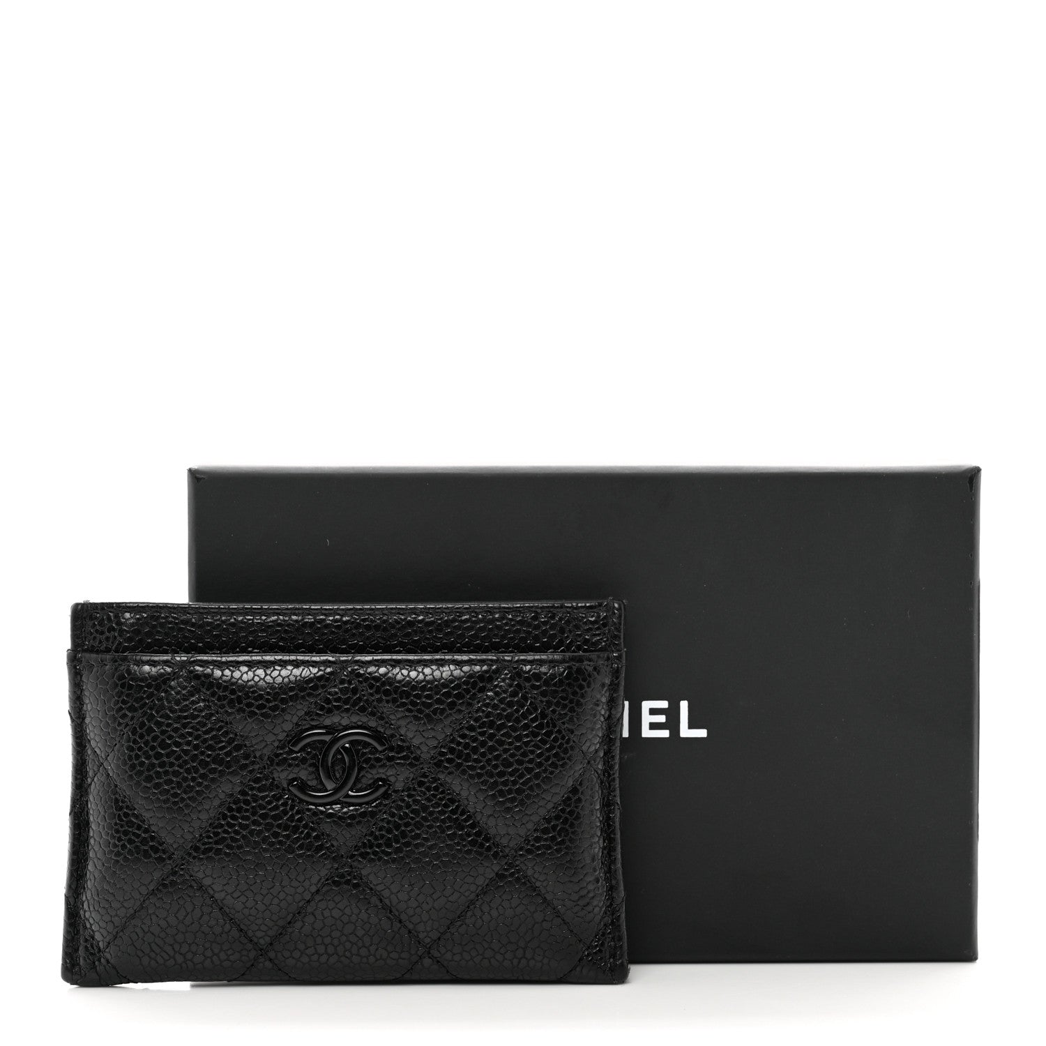 Chanel Caviar Quilted Incognito Card Holder Black 9 of 9