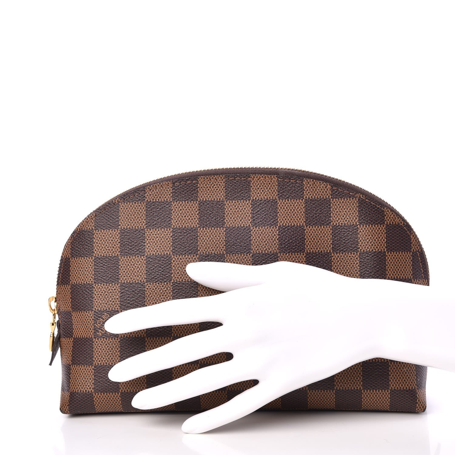 Louis Vuitton Damier Ebene Cosmetic Pouch GM 2 of 10