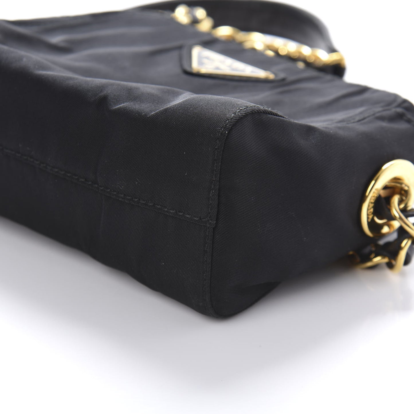 Tessuto Nylon Mini Camera Crossbody Black