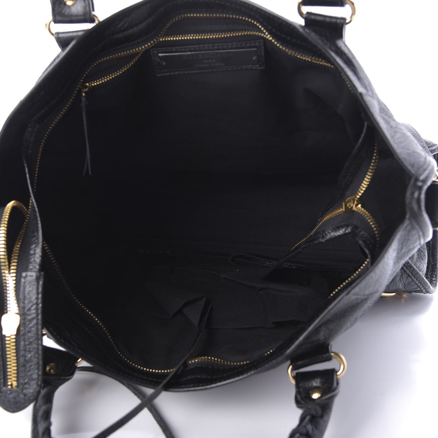 Agneau Classic Gold Hardware City Black