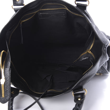 Balenciaga Agneau Classic Gold Hardware City Black 5 of 9