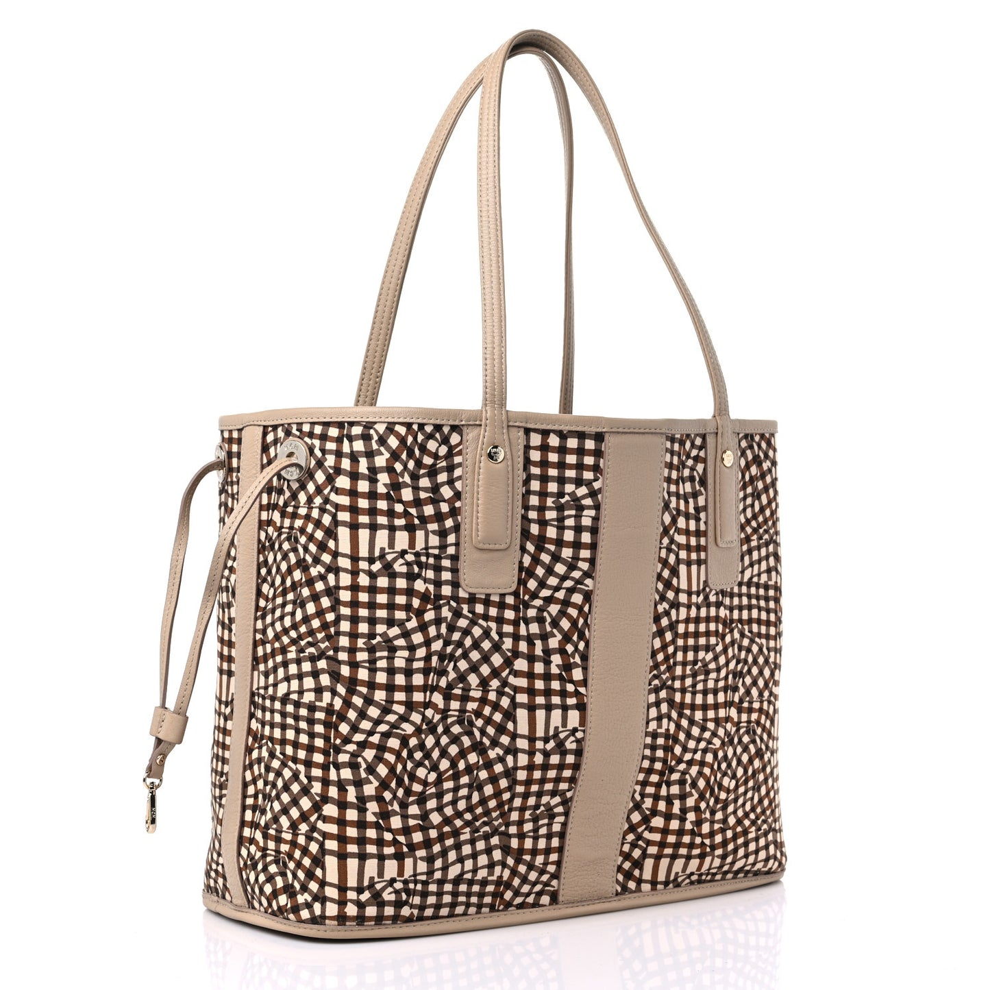 Visetos Medium Liz Reversible Shopper Tote Beige