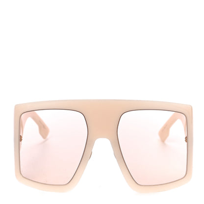 Christian Dior Acetate DiorSo Light 1 Shield Sunglasses Ivory 4 of 9