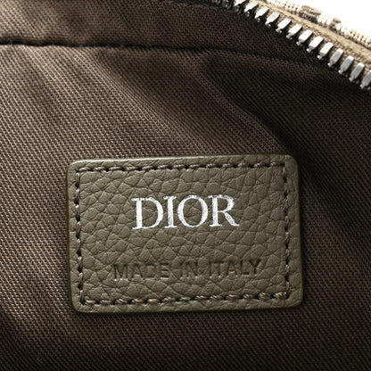 Christian Dior Oblique Saddle Triple Pouch Green 7 of 11
