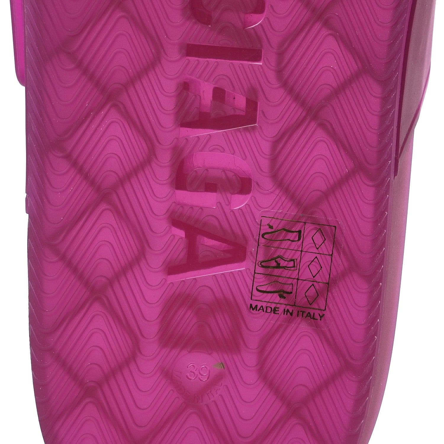 Balenciaga Technical Polyurethane Mallorca Slide Sandals 39 Pink 8 of 9