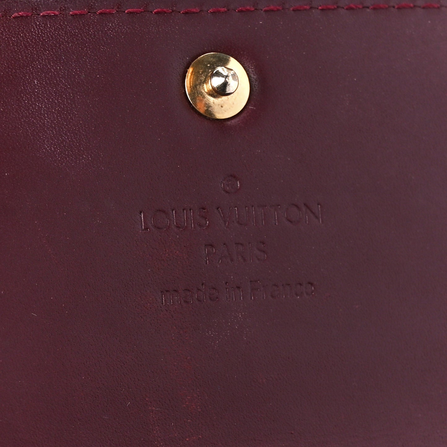 Vernis Sarah Wallet Rouge Fauviste