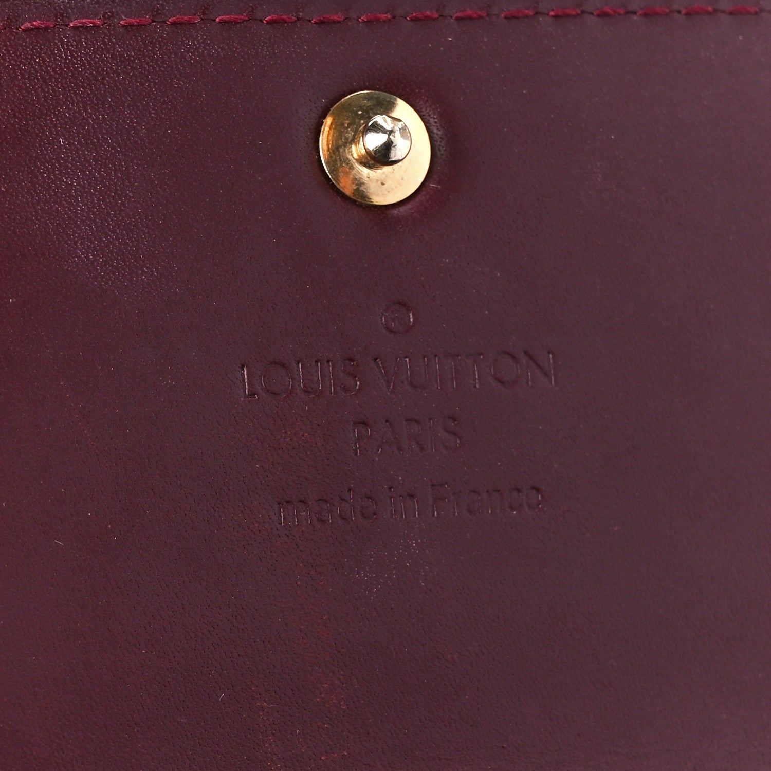 Louis Vuitton Vernis Sarah Wallet Rouge Fauviste 6 of 9