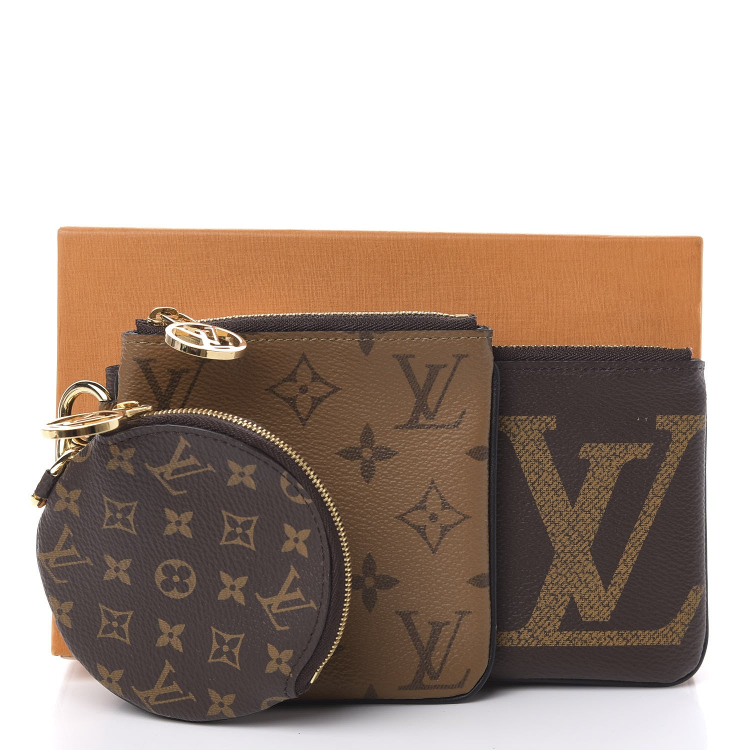 Louis Vuitton Reverse Monogram Giant Trio Pouch 8 of 8