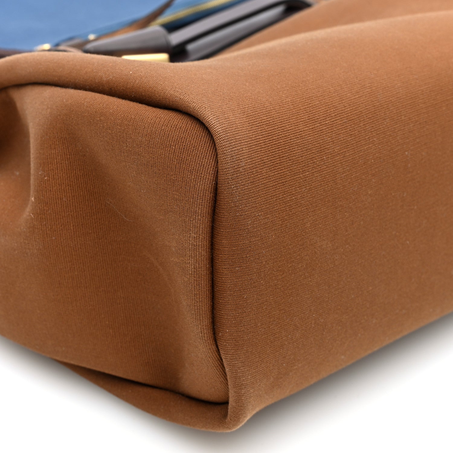 Hermes Toile Officier Vache Hunter Herbag Zip Retourne 31 PM Alezan Bleu Outremer Ebene 9 of 11