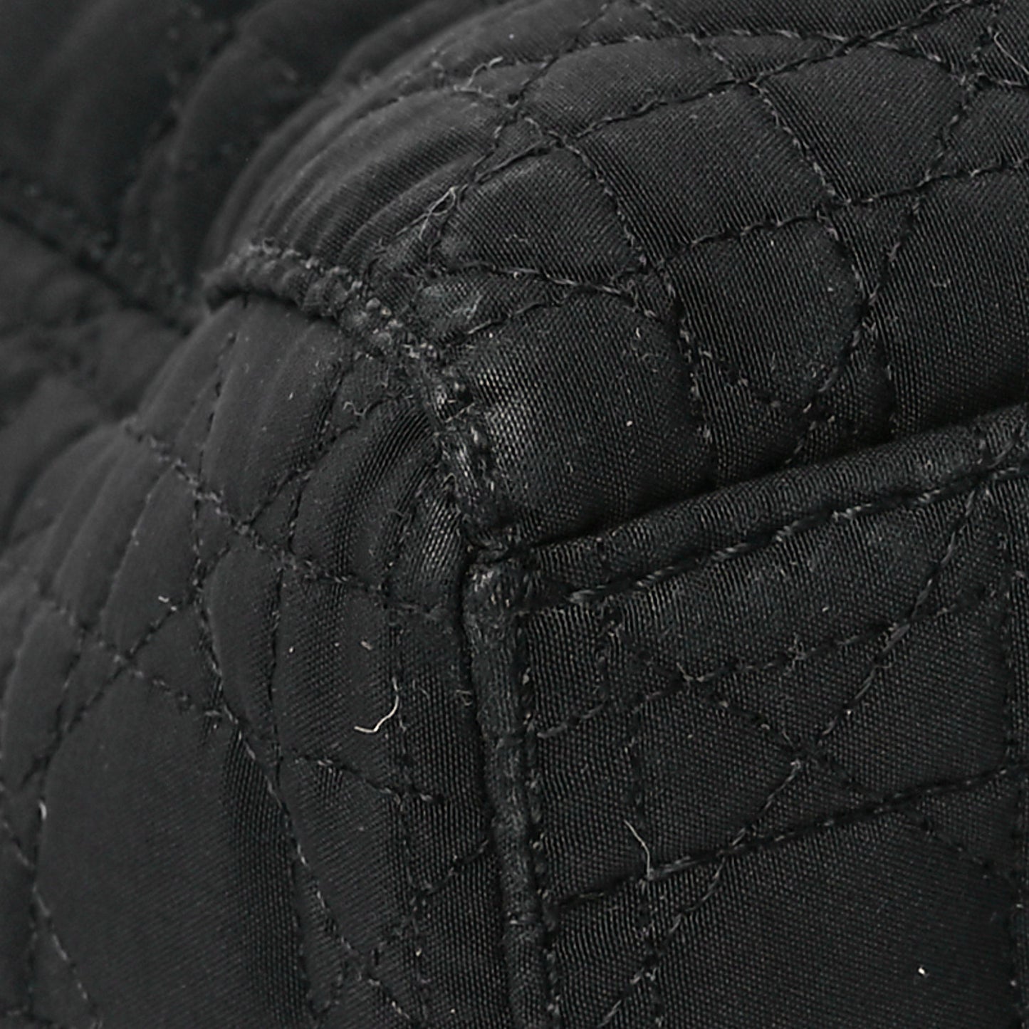 Nylon Cannage Large Lady Dior Black