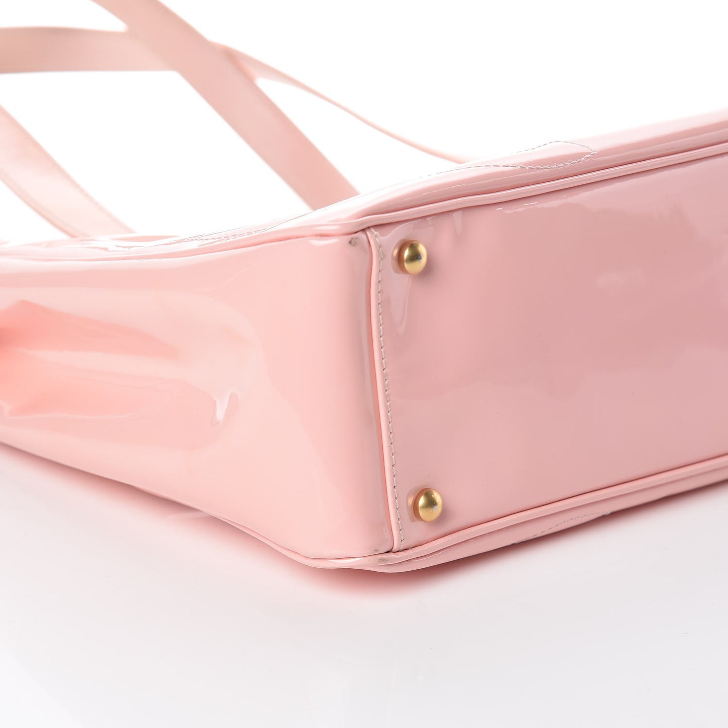 Patent CC Logo Tote Pink