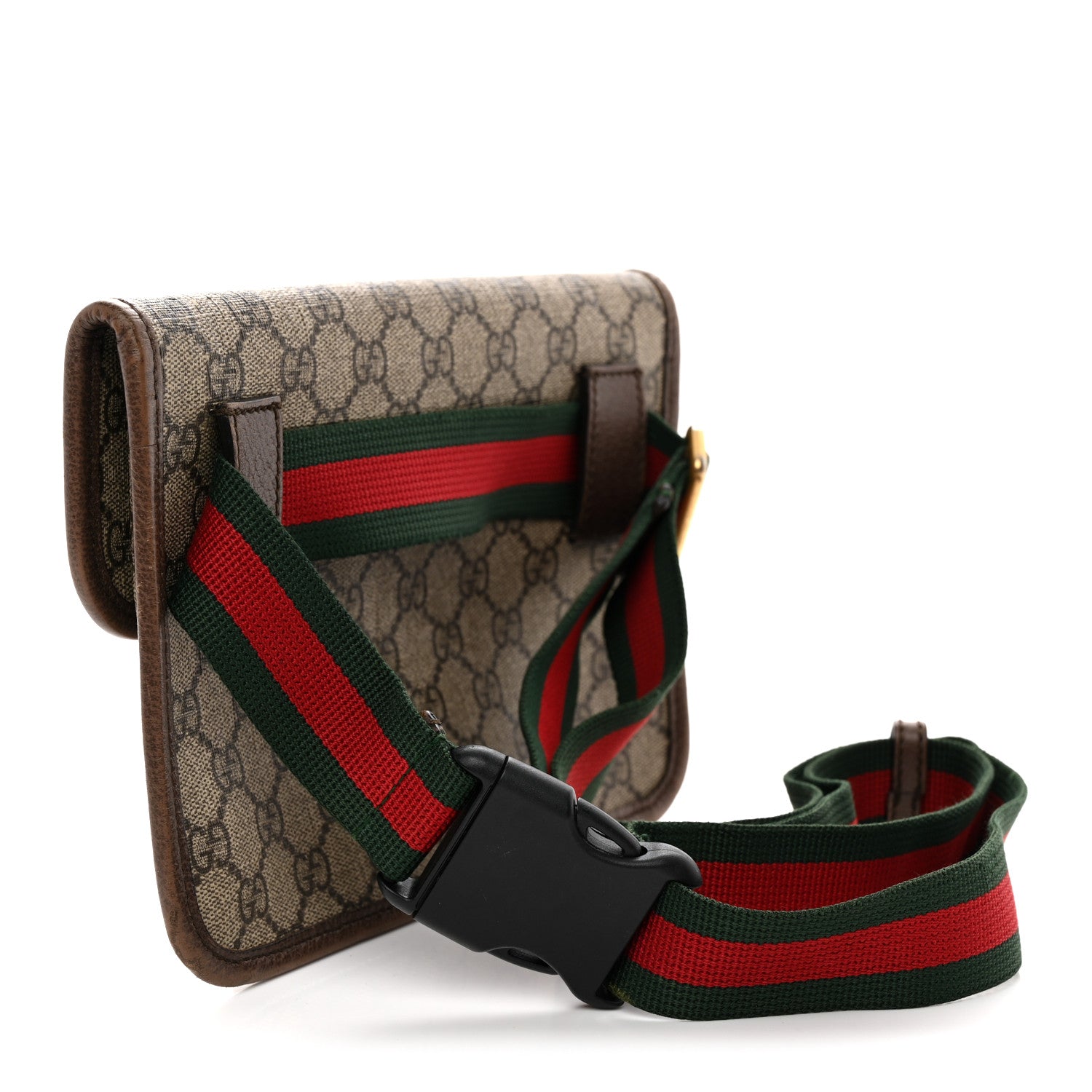 Gucci GG Supreme Monogram Neo Vintage Web Belt Bag Brown 3 of 18