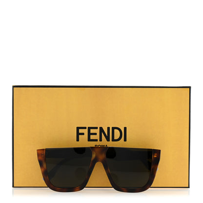 Fendi Acetate Diagonal Sunglasses FE40136I Tortoise 7 of 7