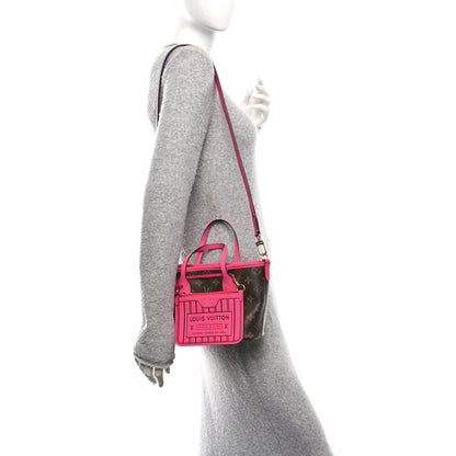 Louis Vuitton Monogram Neverfull Inside Out Bandouliere BB Rose Pondichery 2 of 10
