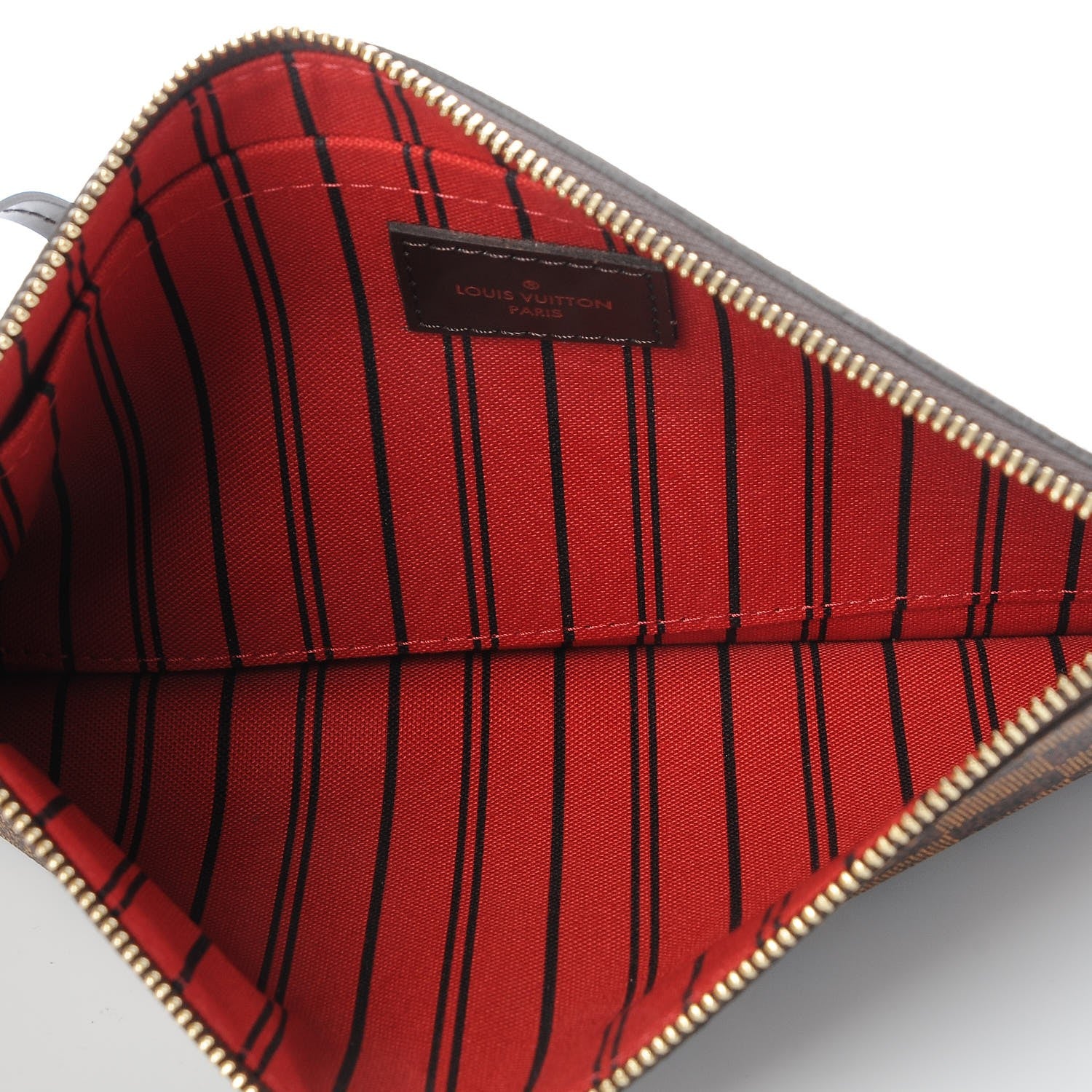 Louis Vuitton Damier Ebene Neverfull MM GM Pochette 5 of 8