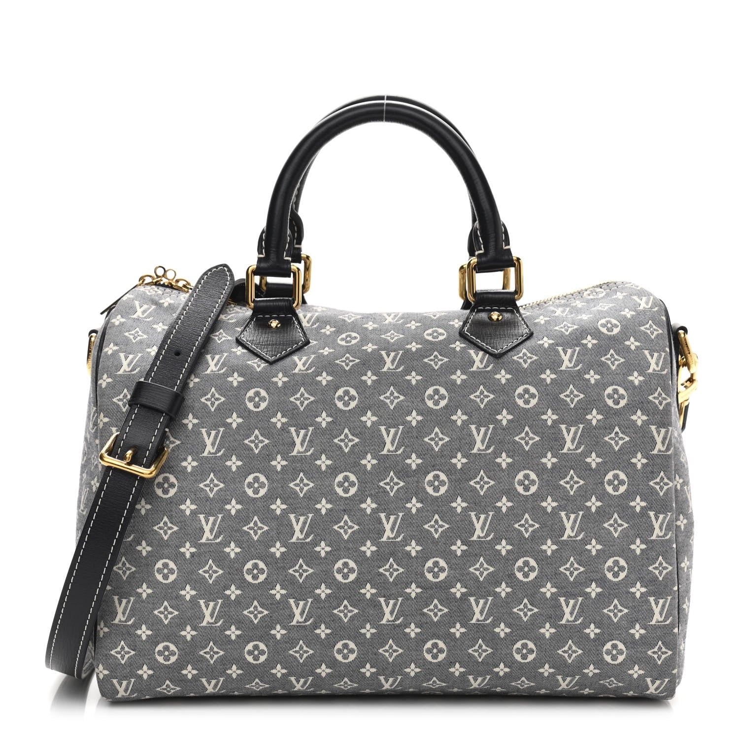 Louis Vuitton Monogram Idylle Speedy Bandouliere 30 Encre 2 of 19