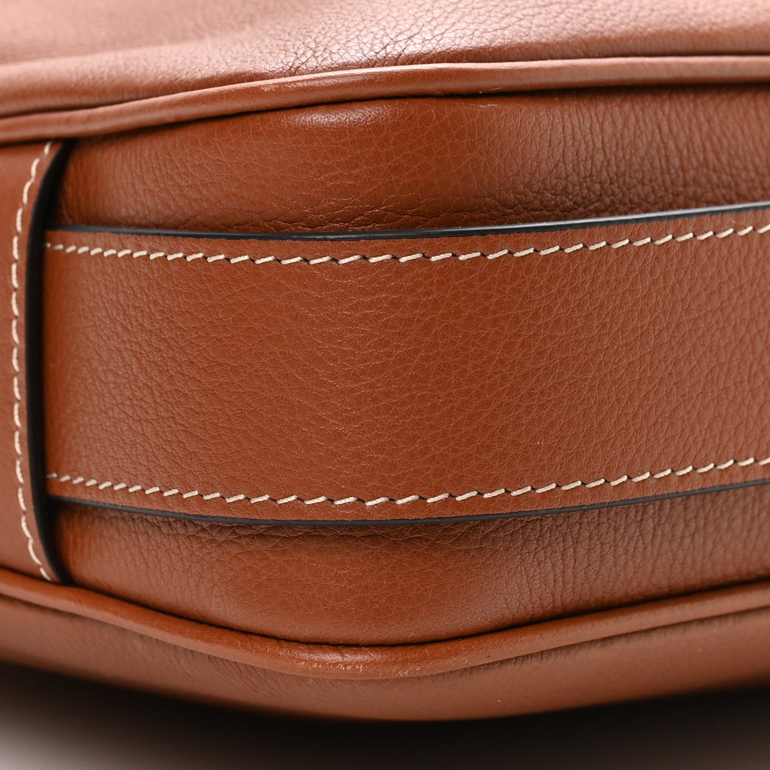 Celine Supple Calfskin Medium Romy Shoulder Bag Tan 10 of 12