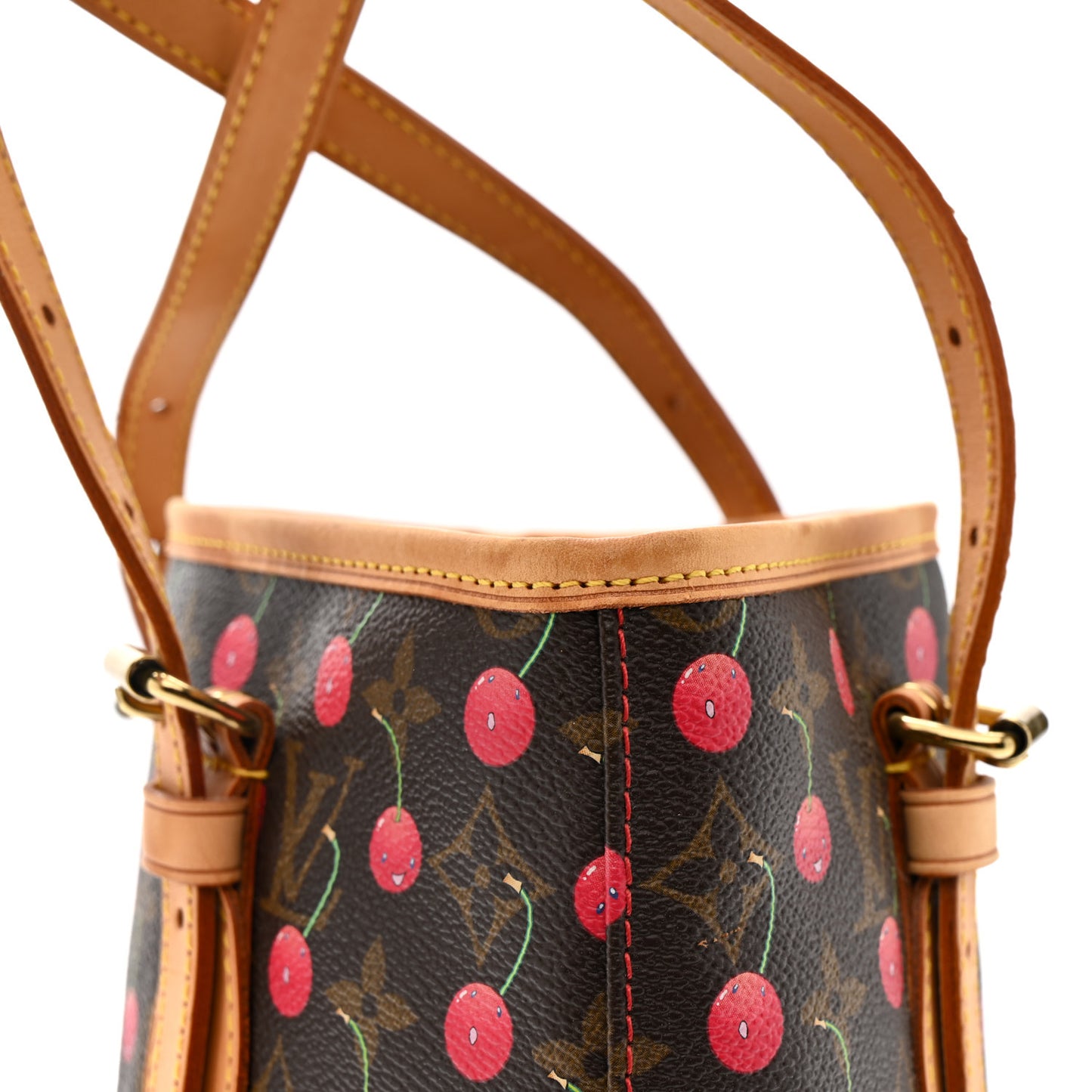 Monogram Cerises Bucket Bag