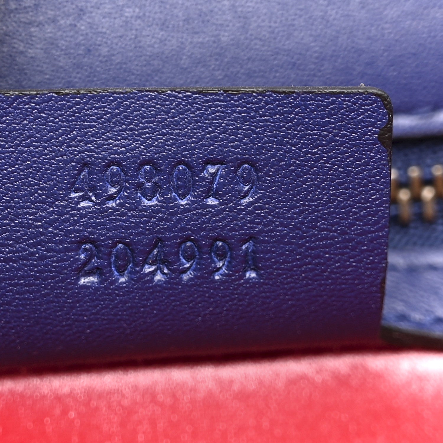 Gucci Velvet Matelasse GG Marmont Clutch Cobalt Blue 1841866