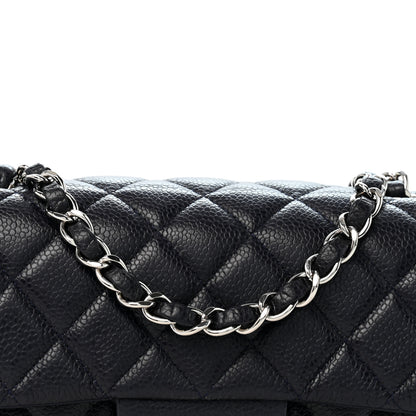 Chanel Caviar Quilted Mini Rectangular Flap Navy 8 of 13