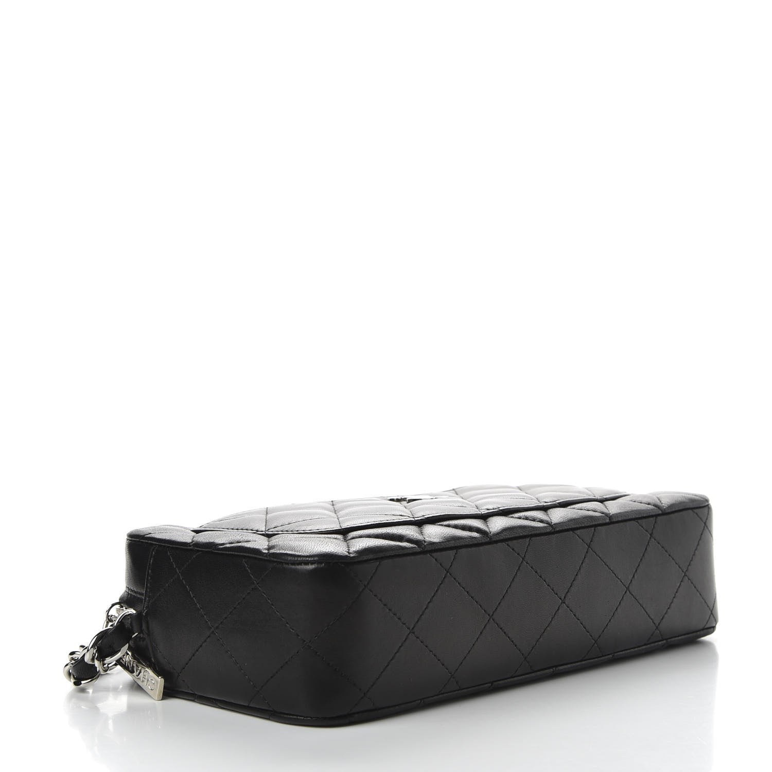 Chanel Lambskin Quilted Timeless Camera Case Black 4 of 11