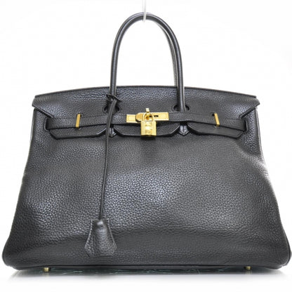 Hermes Taurillon Clemence Birkin 35 Black 1 of 11