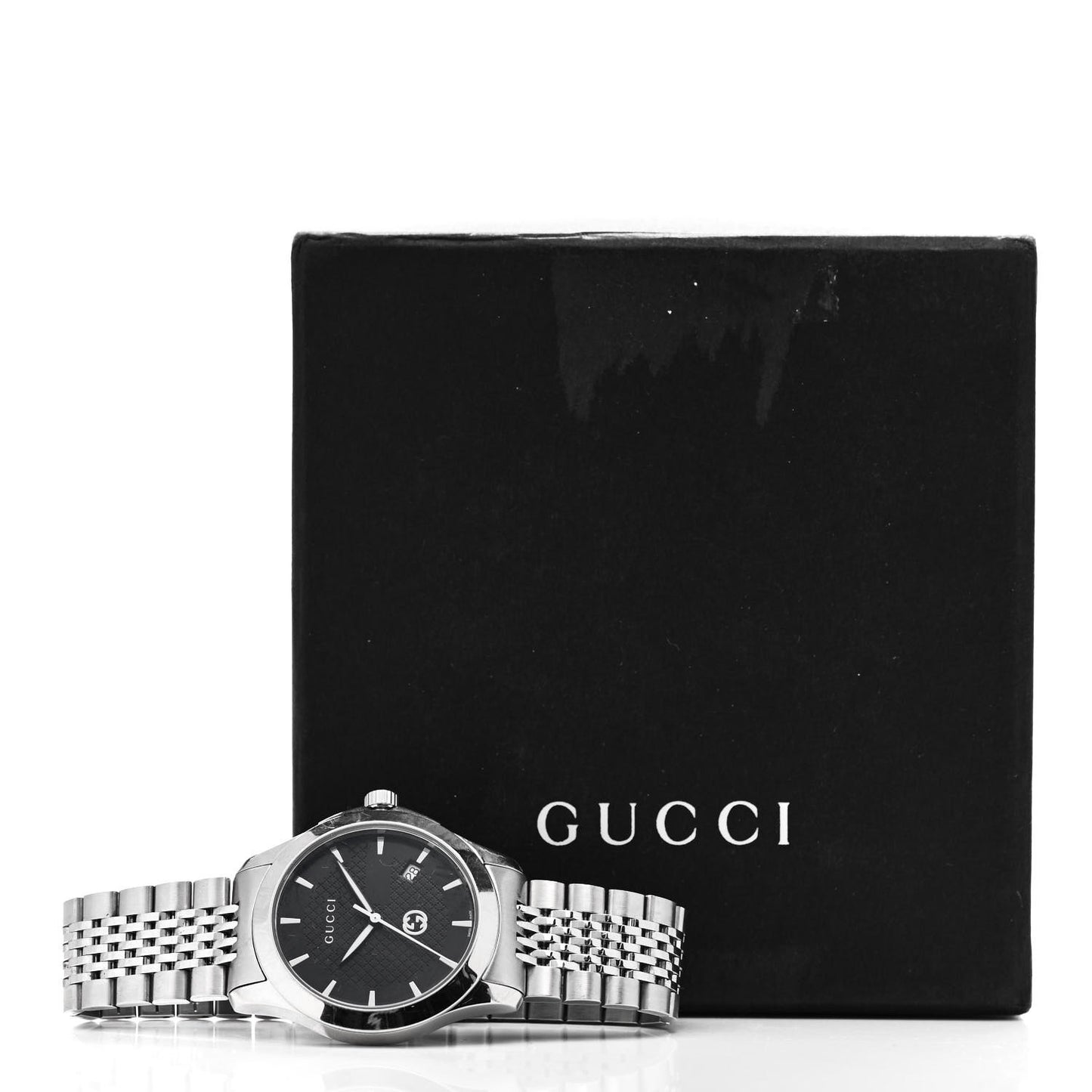 Stainless Steel 38mm G-Timeless Quartz Watch Black