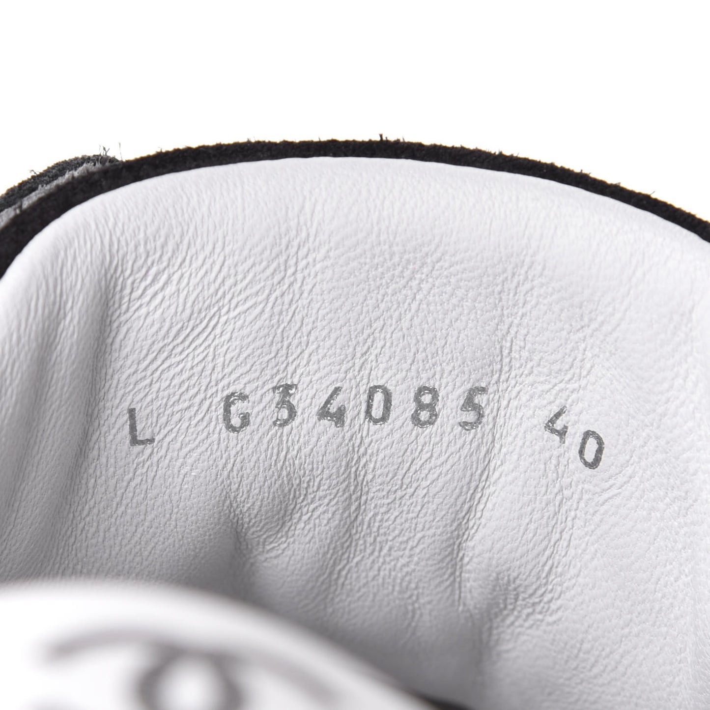 Suede CC Sneakers 40 Black