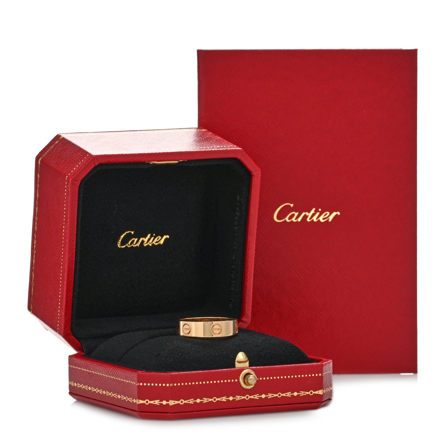 18K Yellow Gold 5.5mm LOVE Ring 59 8.75